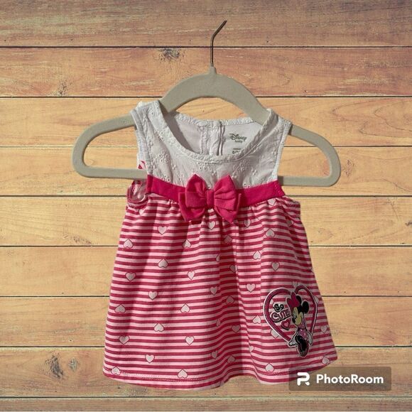Disney Baby Minnie Mouse Dress   Size 0/3m   EUC - Picture 1 of 7